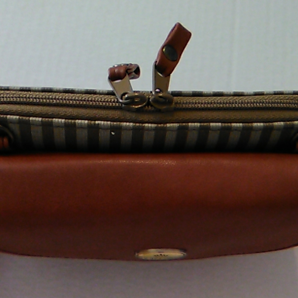 Striped dress fanny pack or shoulder bag - Picture 7 of 8